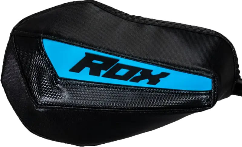 Gen 3 Flex Tec Handguards Blk/Lt Blue - Powersports