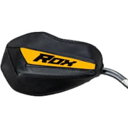 Black and yellow Flex Tec Handguards for motorcycle, part of Gen 3 Flex Tec series