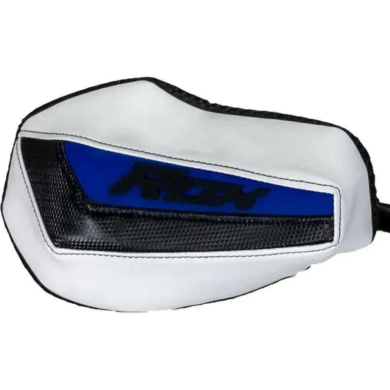 White and blue boxing glove with black mesh accent for Gen 3 Flex Tec Handguards