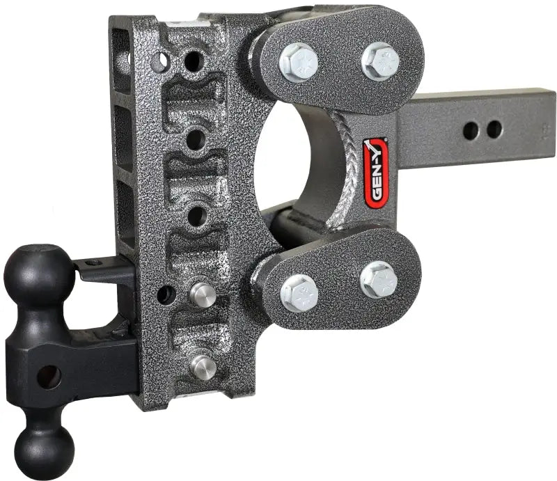 Gen Y The Boss TorsionFlex 2.5In Shank 7.5In Drop 16K Hitch/ GH-051 Dual-Ball/ GH-032 Pintle Lock - Truck & Automotive
