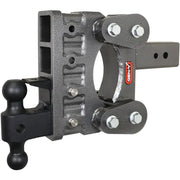 Gen Y The Boss TorsionFlex 3In Shank 6In Drop 21K Hitch w/ GH-061 Dual-Ball GH-062 Pintle Lock - Truck & Automotive