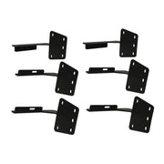 GEN-Y Hitch GH-25102 Durable Black powder coat finish - Black Brackets 1500 Crew Cab