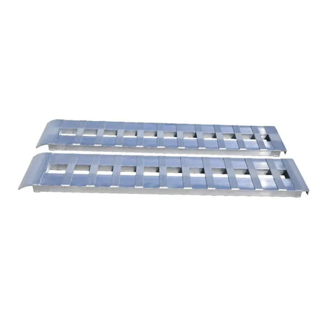 Gen-Y Heavy Duty 6ft Aluminum Loading Ramps 14in x 72in 3K Capacity Per Ramp - Pair - Truck & Automotive