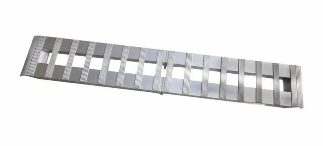 Gen-Y Heavy-Duty 8ft Aluminum Foldable Loading Ramps 15in x 96in 3K Capacity - Single - RV and Auto Parts