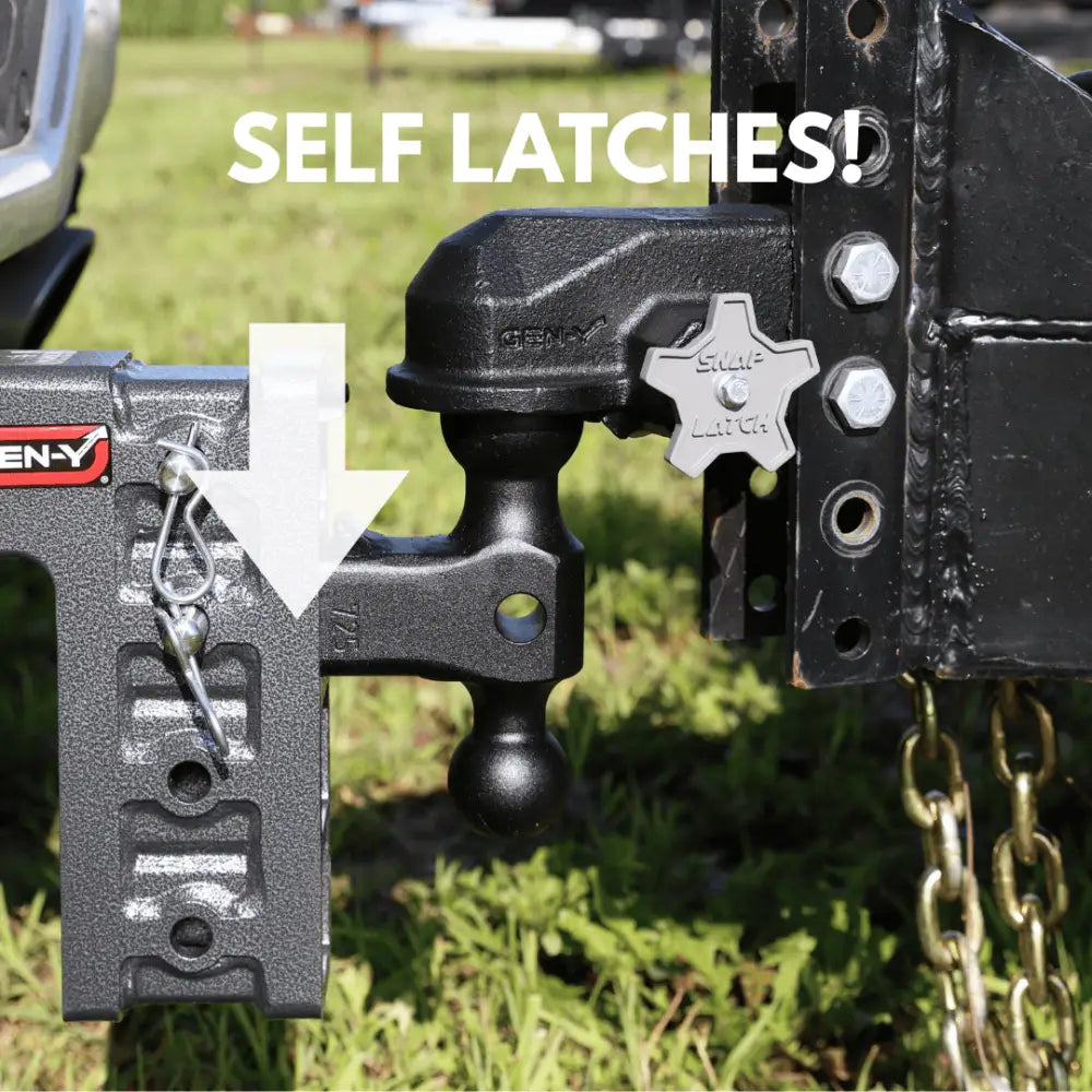 GEN-Y Hitch Features A SnapLatch Coupler Trailer Coupler GH-24001 - Admiral Channel Mount