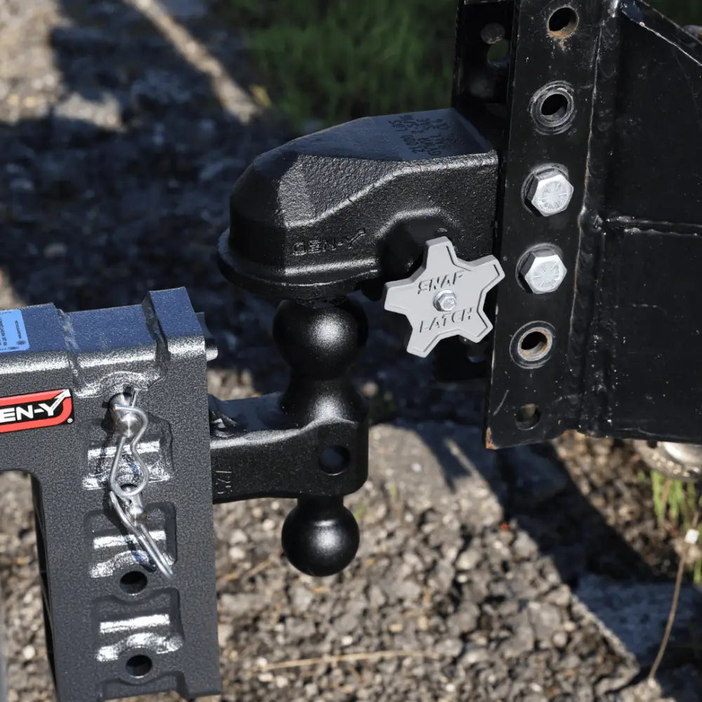 GEN-Y Hitch Features A SnapLatch Coupler Trailer Coupler GH-24003 - Admiral 21K Capacity