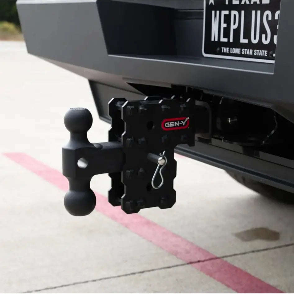 GEN-Y Hitch Made In USA Trailer Hitch Ball Mount GH-2613X - Phantom-X Solid Shank 4.5 DR