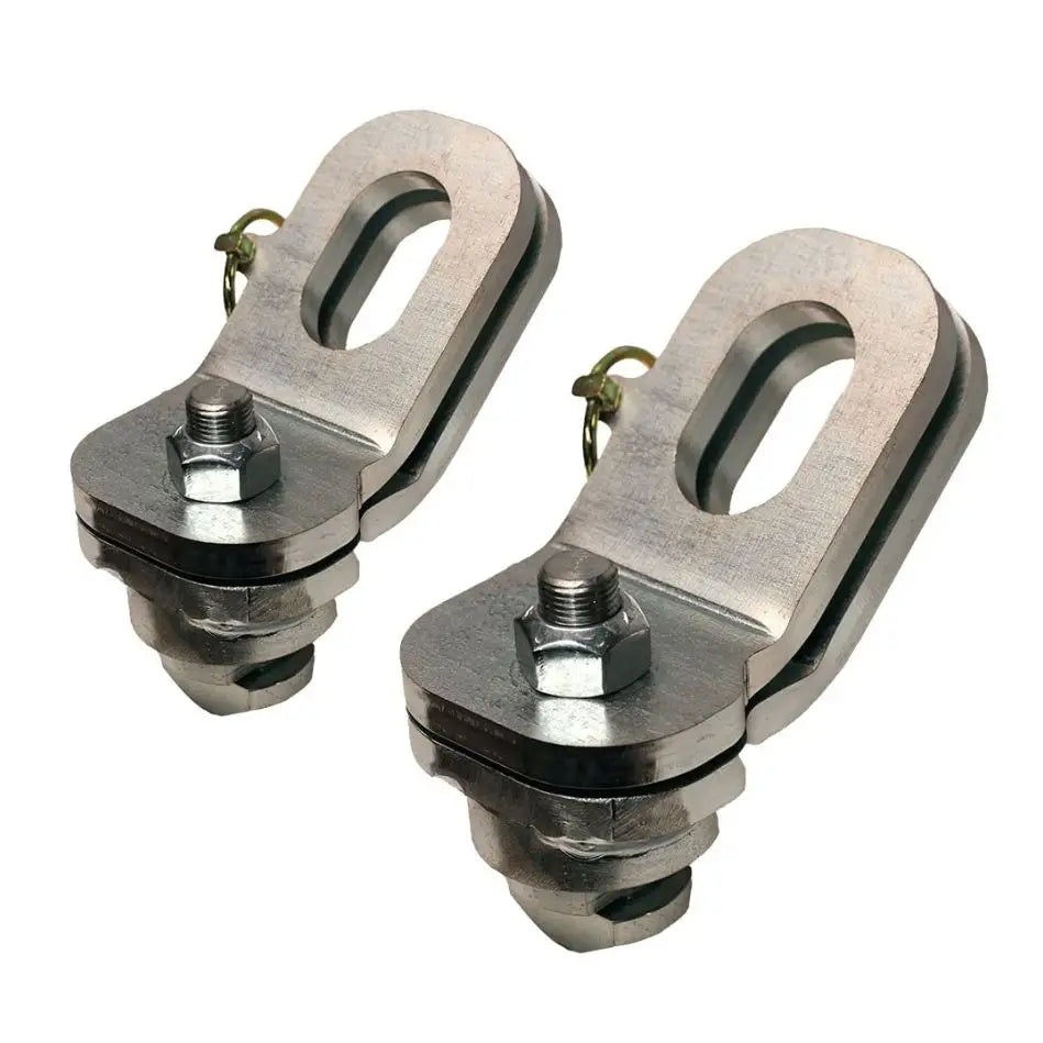 GEN-Y Hitch Made In USA Trailer Safety Chain Anchor GH-103195 - Pair Plate Style Puck AS