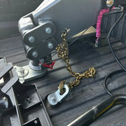 GEN-Y Hitch Made In USA Trailer Safety Chain Anchor GH-103535 - Pair Plate Style Puck AS