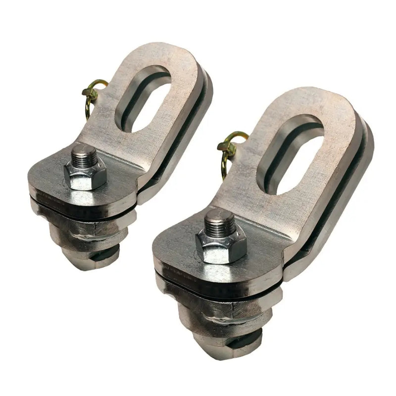 GEN-Y Hitch Made In USA Trailer Safety Chain Anchor GH-103535 - Pair Plate Style Puck AS
