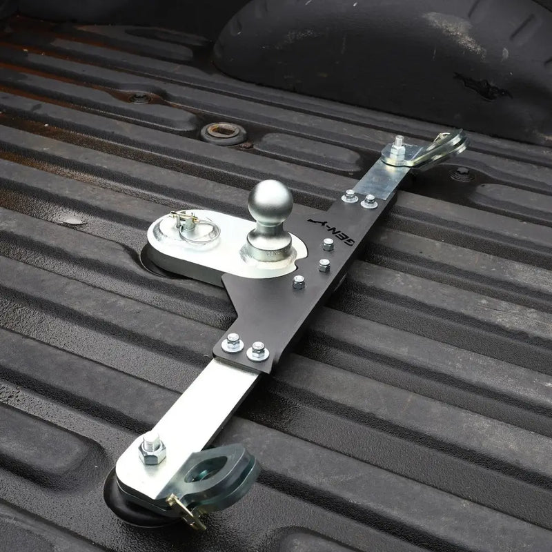GEN-Y Hitch Maintenance Free Gooseneck Trailer Hitch Ball GH-21014 - Goosepuck Offset