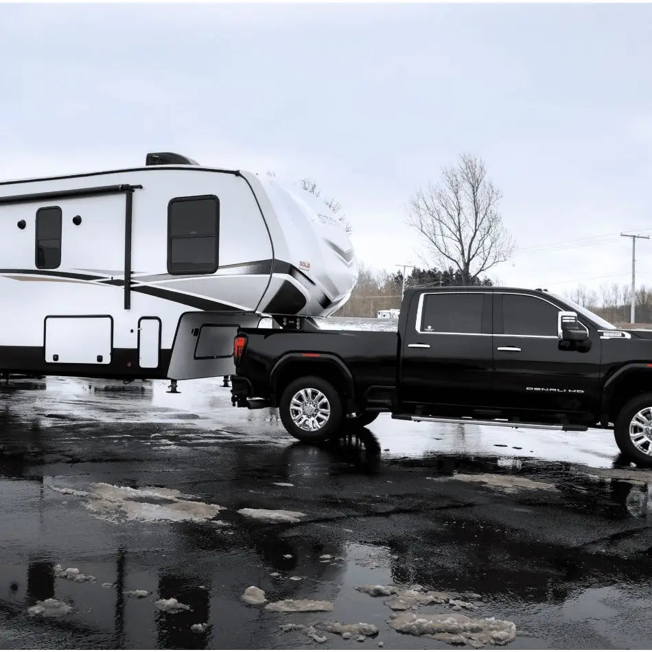 GEN-Y Hitch Maintenance Free Gooseneck Trailer Coupler GH-8047AL - Executive Torsion-Flex Turning Poin