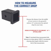 GEN-Y Hitch Most Versatile On The Market Trailer Hitch Ball Mount GH-1226 - Boss Torsion-Flex Shank 10