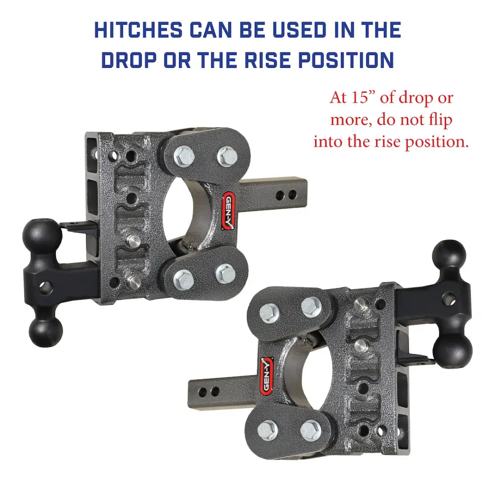 GEN-Y Hitch Most Versatile On The Market Trailer Hitch Ball Mount GH-1226 - Boss Torsion-Flex Shank 10