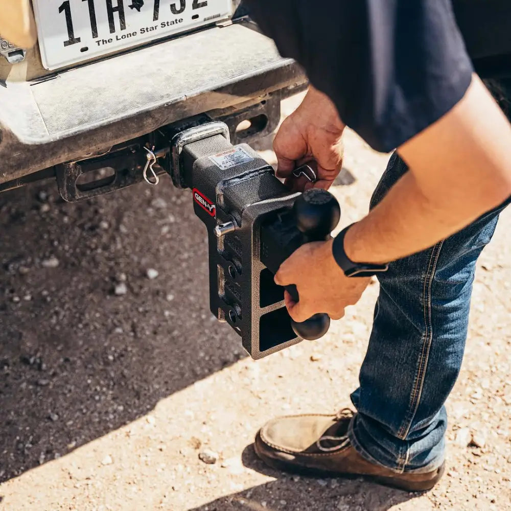 GEN-Y Hitch Most Versatile Hitch Trailer Hitch Ball Mount GH-325 - Mega-Duty Shank 10 Drop 1.5K TW