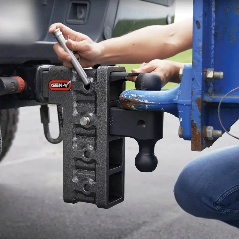 GEN-Y Hitch Most Versatile Hitch Trailer Hitch Ball Mount GH-325 - Mega-Duty Shank 10 Drop 1.5K TW