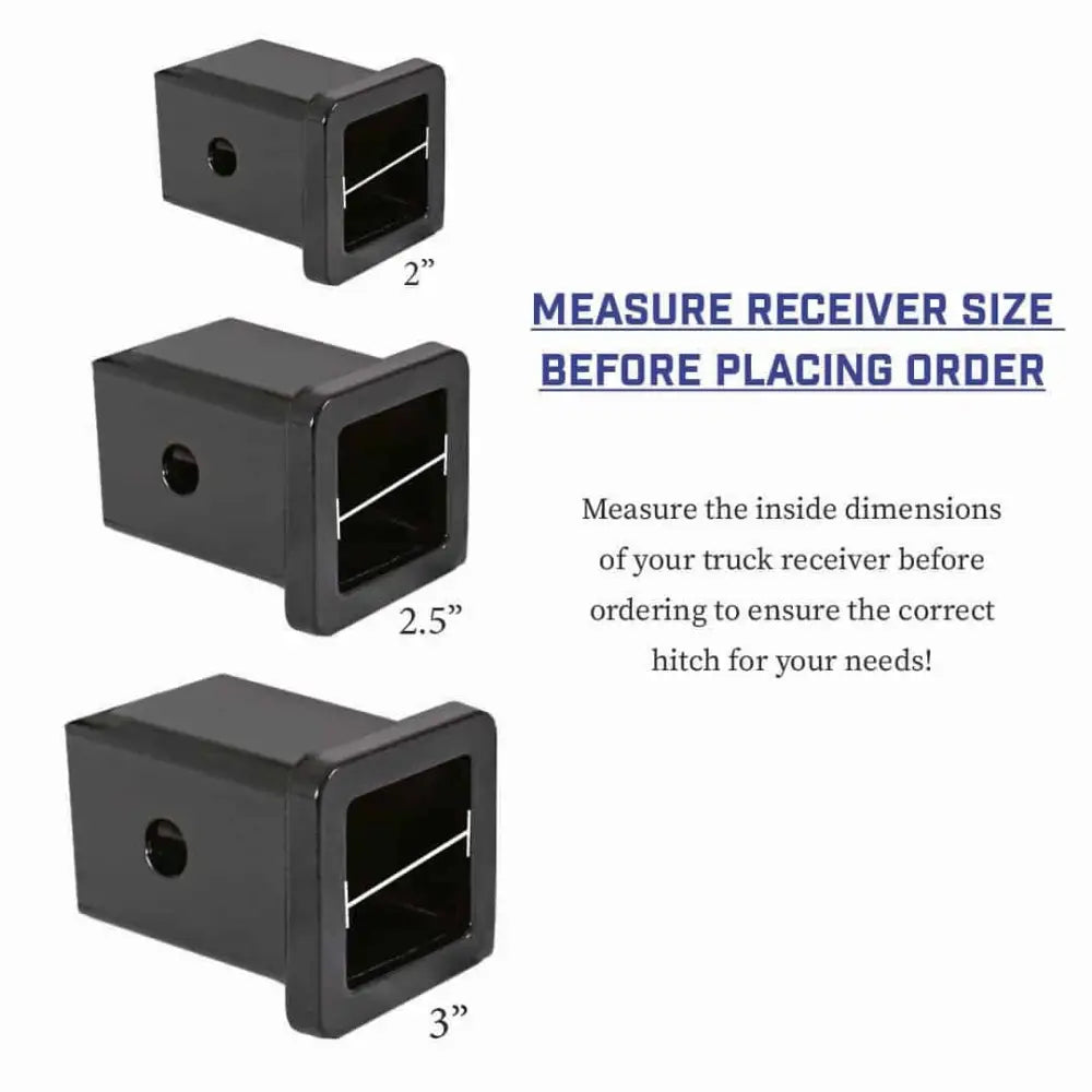 GEN-Y Hitch Simple Design Trailer Hitch Ball Mount GH-914 - Mega-Duty 2.5 Shank Offset Drop