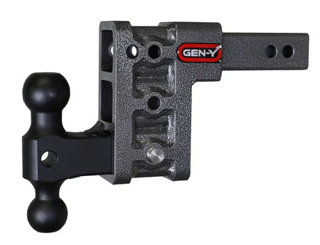 Gen Y Mega Duty 2In Shank 5In Drop 2K TW 16K Hitch w/ GH-051 Dual-Ball - Truck & Automotive