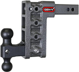 Gen Y Mega Duty 2-Inch Shank 7.5-Inch Drop 16K Hitch with GH-051 Dual-Ball for heavy-duty towing by Gen-Y.