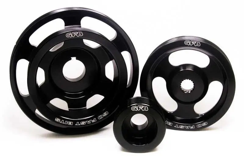Go Fast Bits GFB 08+ WRX/STi / 09+ Forester / 03-09 LGT 3 pc Underdrive/Non-Underdrive Pulley Kit