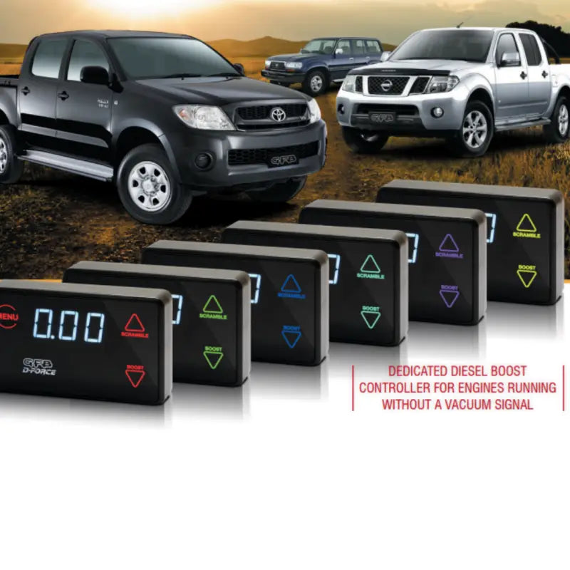 GFB D-FORCE Diesel Electronic Boost Controller w/ EGT Sensor (Non VNT Turbos) - 3007