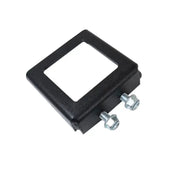 Black square metal cover with bolts for GH-102230 Gen-Y Hitch Anti Rattle Attachment