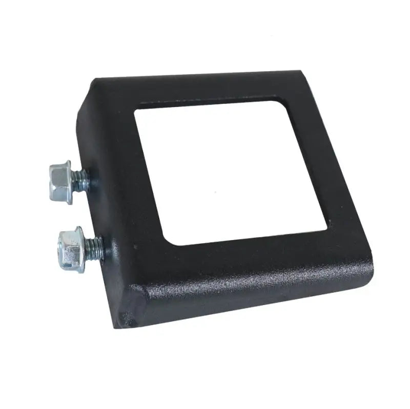 Black metal bracket with bolts for GH-102269 Gen-Y Hitch anti-rattle attachment