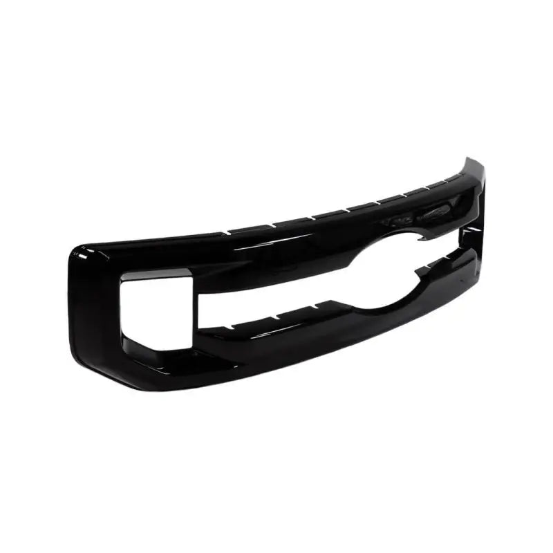 Black Coast2Coast GI174BLK Grille for 20-22 Ford F250 - One-piece custom-fit design enhancing front-end appearance with sleek and bold black finish.