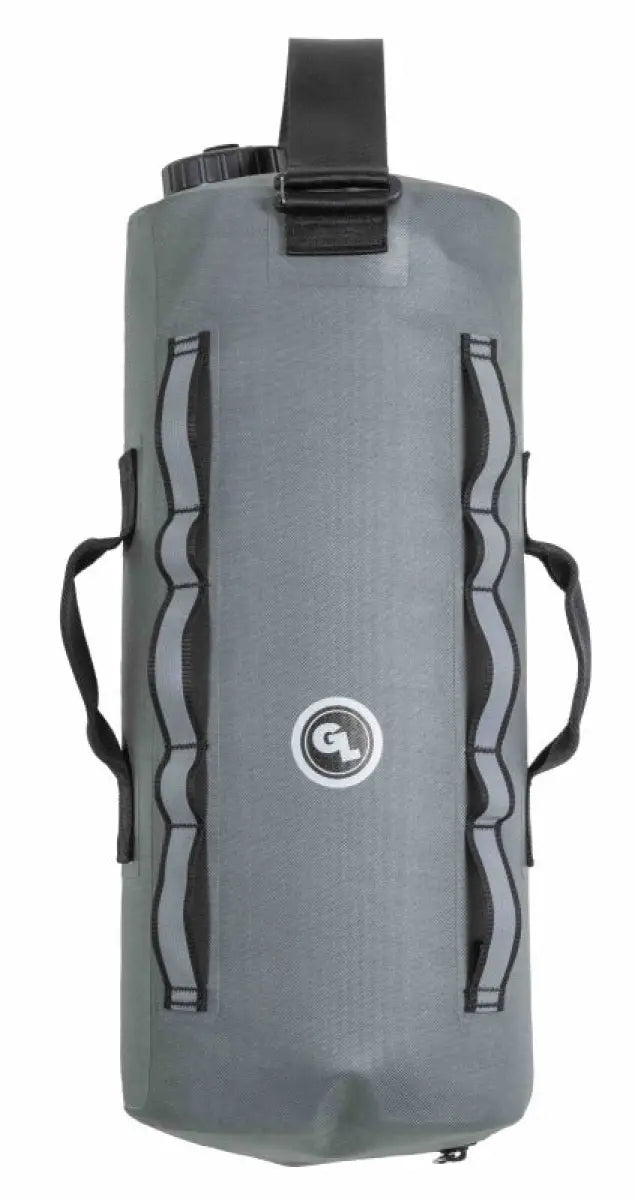 Gray waterproof duffel bag from Giant Loop Cactus Canteen 3 Gallon collection