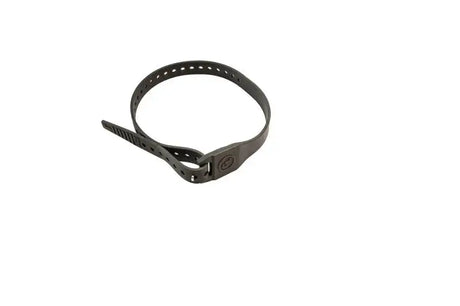 Black rubber strap with buckle for Giant Loop Pronghorn Straps 25 inches Gray