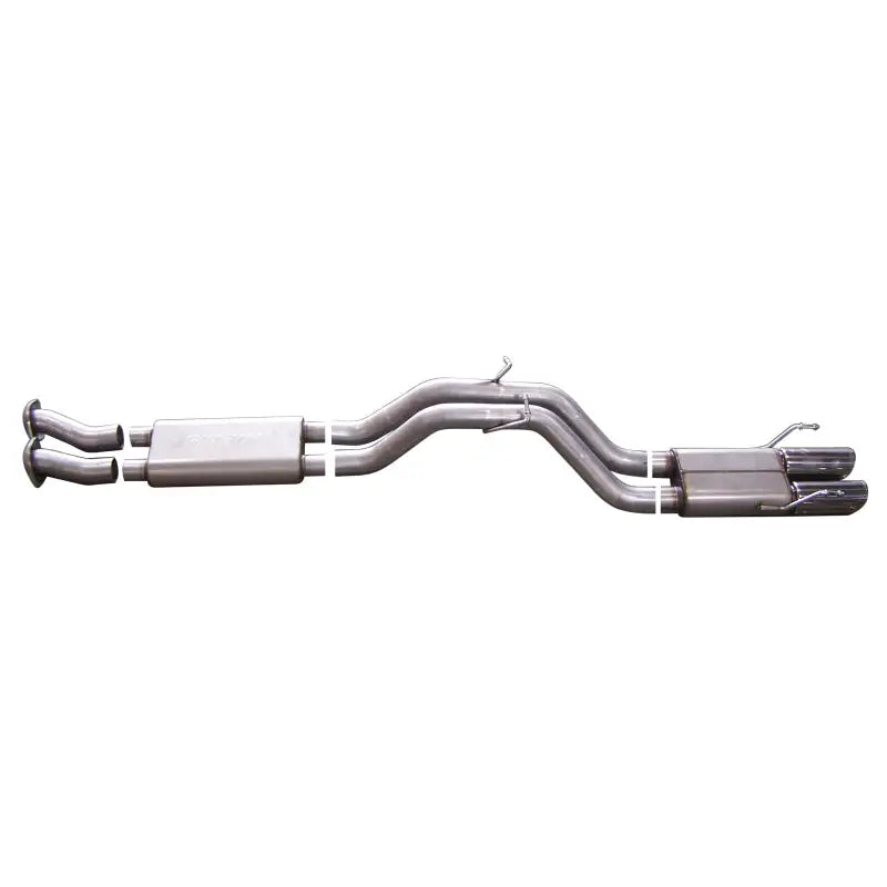 Gibson 17405 Gibson 06-10 Jeep Grand Cherokee SRT8 6.1L 3in Cat-Back Dual Exhaust - Aluminized