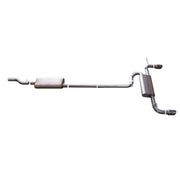 Gibson 319630 Gibson 07-14 Ford Edge SE 3.5L 2.5in Cat-Back Dual Split Exhaust - Aluminized