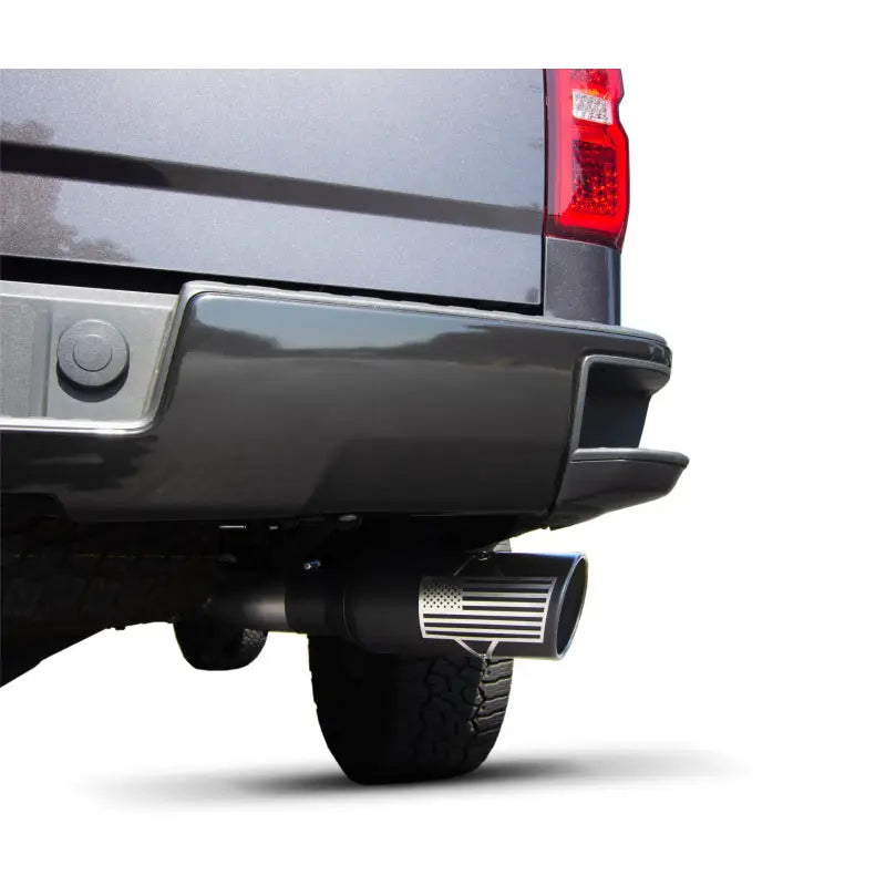 Gibson 70-0004 Gibson 07-18 Toyota Tundra Limited 5.7L 4in Patriot Series Cat-Back Single Exhaust - Stainless