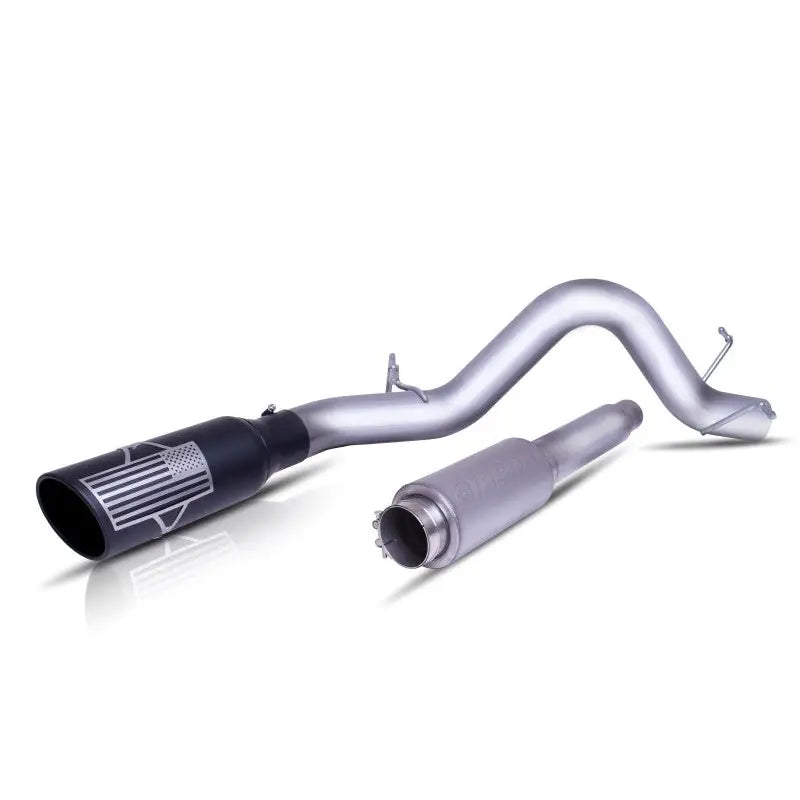 Gibson 70-0004 Gibson 07-18 Toyota Tundra Limited 5.7L 4in Patriot Series Cat-Back Single Exhaust - Stainless