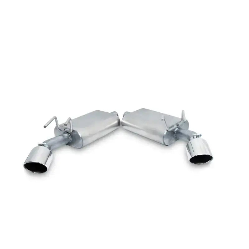 Gibson 10-15 Chevrolet Camaro LS 3.6L 2.25in Axle-Back Dual Exhaust - Aluminized - Truck & Automotive