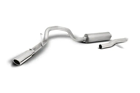 Silver exhaust system for GMC Yukon Chevrolet Tahoe 5.3L cat-back stainless upgrade