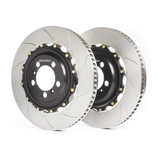 GiroDisc 07-11 Nissan GT-R (R35) CBA 380mm Slotted Rear Rotors - Truck & Automotive