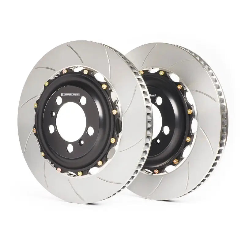 GiroDisc 2015 + Ford Mustang S550 Slotted Rear Rotors - Truck & Automotive