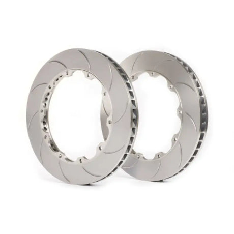 GiroDisc 355x35mm 10 Pin Holes 52mm Annulus Slotted Rings - Truck & Automotive