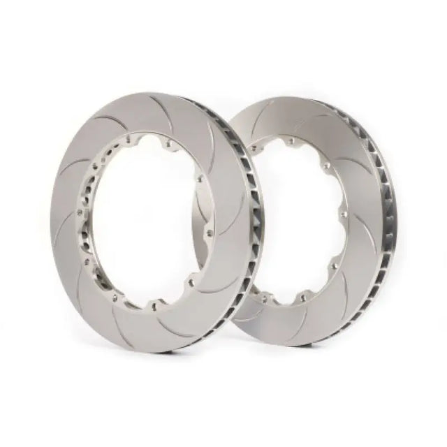 GiroDisc 355x35mm 10 Pin Holes 52mm Annulus Slotted Rings - Truck & Automotive