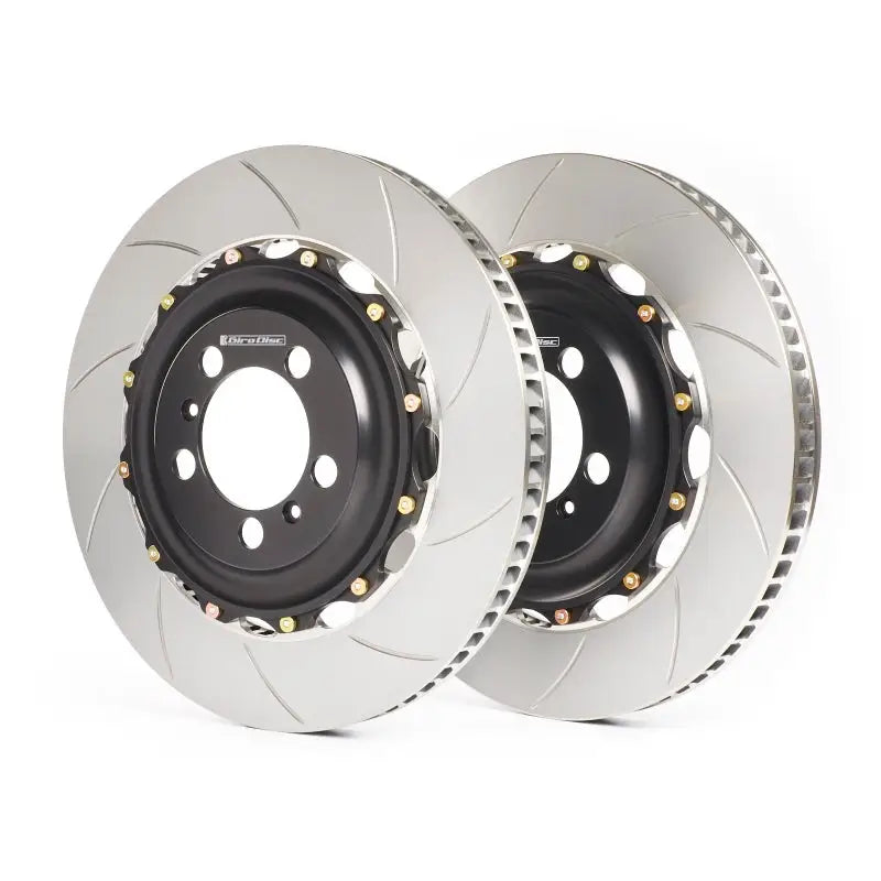GiroDisc Mitsubishi Lancer Evo X Slotted Front Rotors - Truck & Automotive