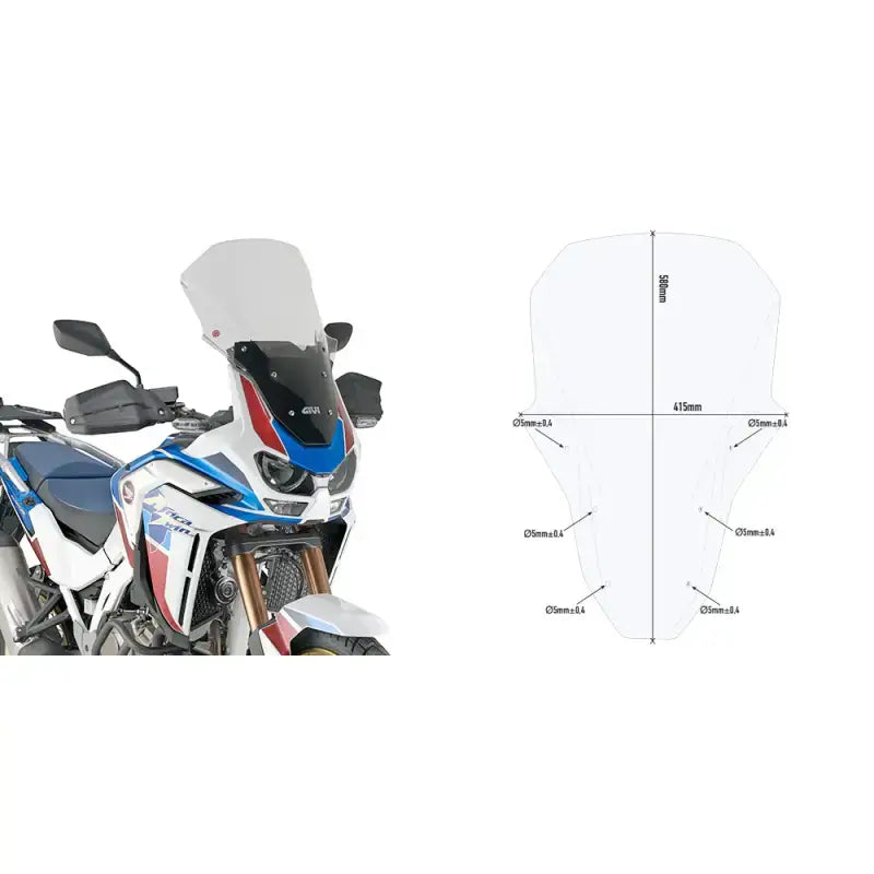Windshield Specific Clear Hon - GIVI