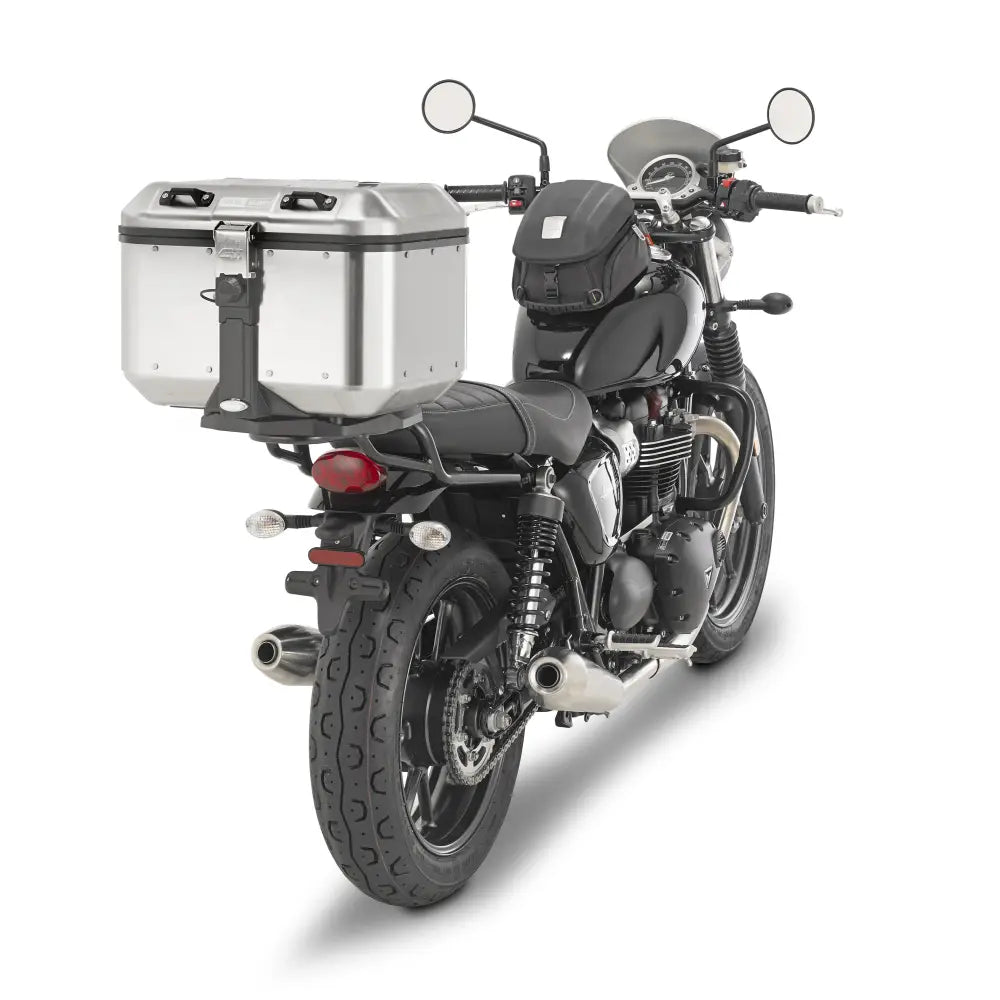 Givi Dolomiti Monokey 46 L Top Case Luggage DLM46A - Silver 46L