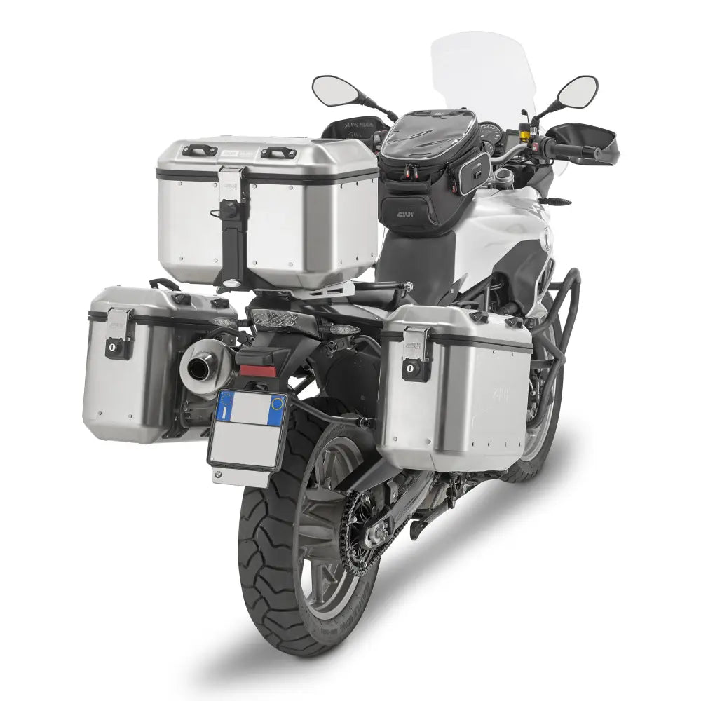 Givi Dolomiti Monokey 46 L Top Case Luggage DLM46A - Silver 46L