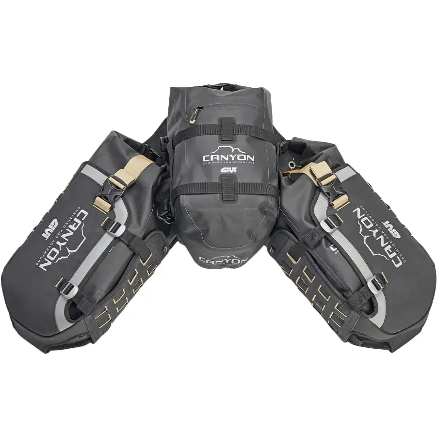 Givi Gravel-T AND Canyon Bags