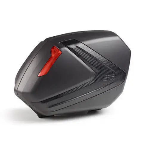 Givi V37 Side Cases Luggage V37NNA - Black Red 37L Pair