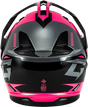 Gm 11s Ronin Snow Helmet W/ Elec Shield Black/Grey/Pink Xs