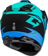 Gm 11s Ronin Snow Helmet W/ Elec Shield Matte Blk/Blue Sm