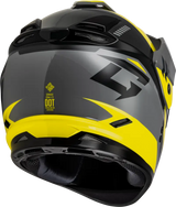 Gm 11s Ronin Snow Helmet W/ Elec Shld Yellow/Slvr/Grey 2x