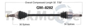 GM-8282 Trakmotive New Cv Axle - Shaft